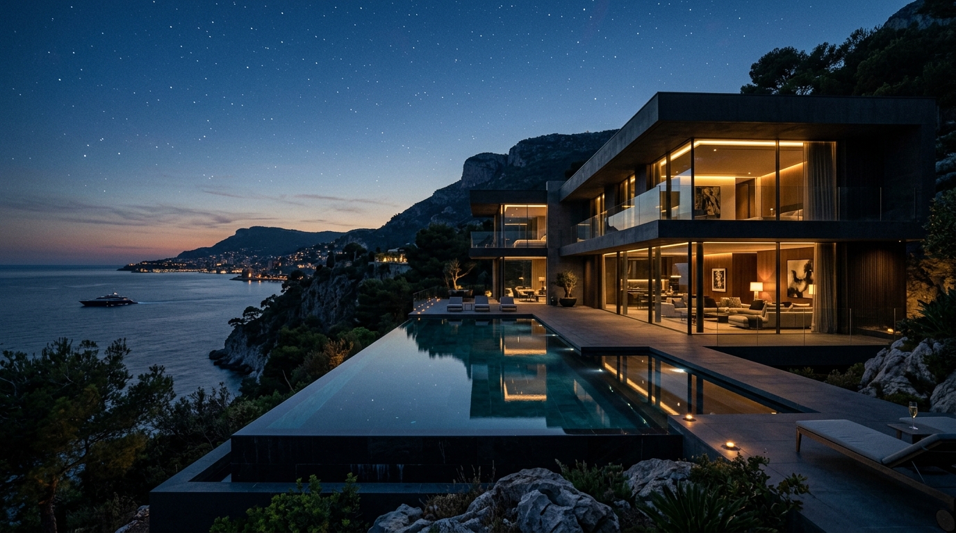 CineForge Cinematic Architectural Villa